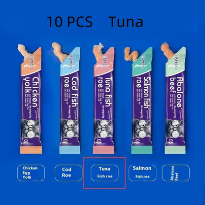 Cat Strip Kittens Nutrition Fat Hair Chin Wet Food Package Pet Cat Snacks