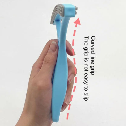 Double-Sided Pet Hair Removal Lint Remover Head Wool Coat Cat  Remove Manual Comb Home Supplies