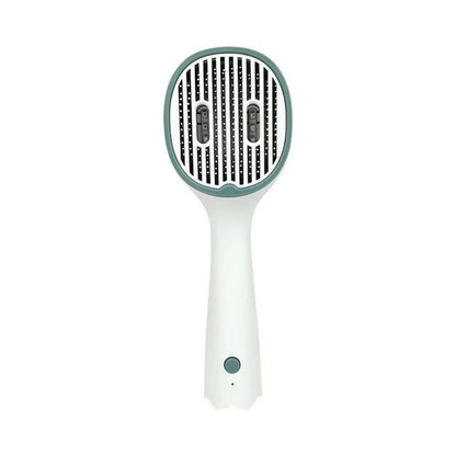 Cat Comb Dog Hair Remover Brush UVC Sterilization Pet Grooming Slicker Needle Comb Removes Tangled Self Cleaning Pet Supplies