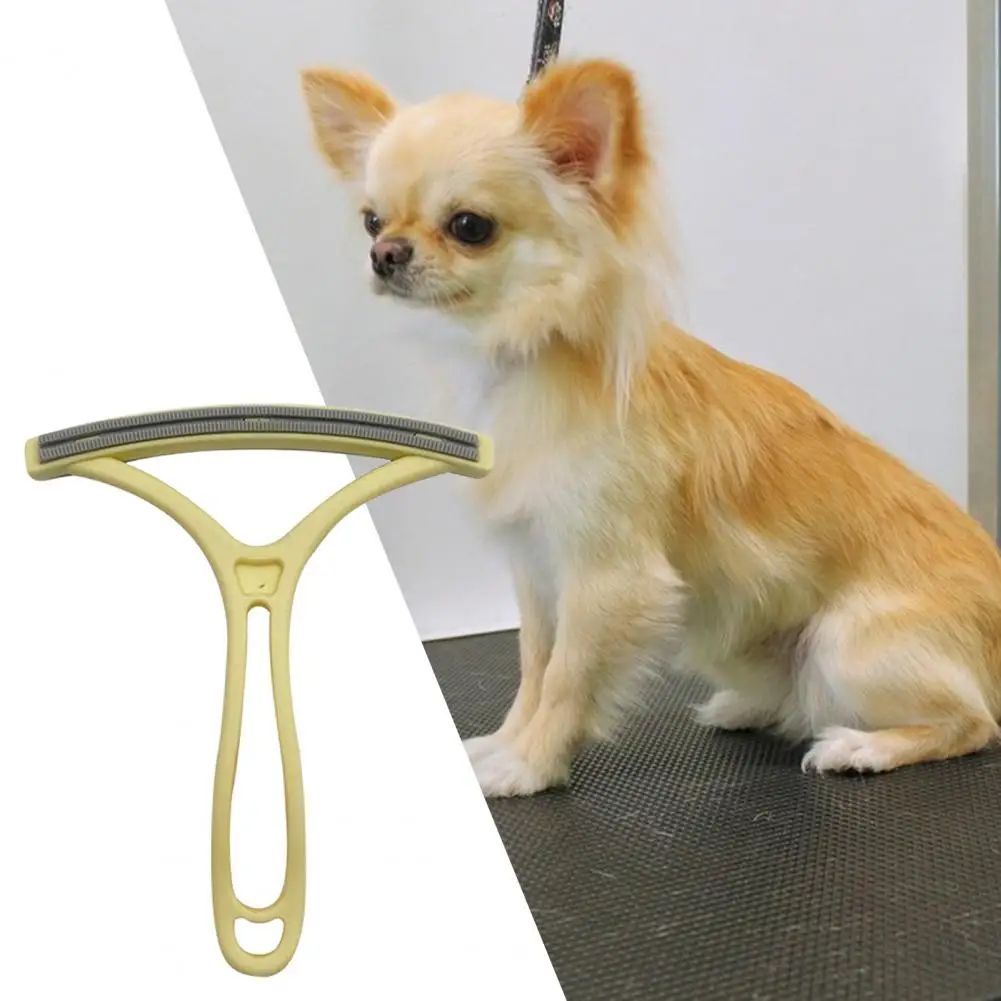 Double-Sided Pet Hair Removal Lint Remover Head Wool Coat Cat  Remove Manual Comb Home Supplies